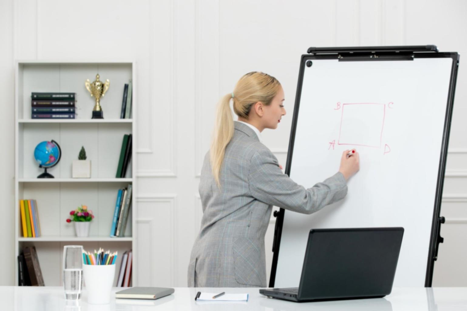 Professional team collaborating in modern office environment